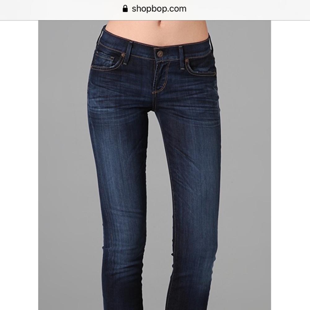Citizens of Humanity low rise Ava straight leg